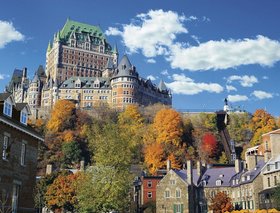 The Fairmont Chateau Frontenac-Quebec